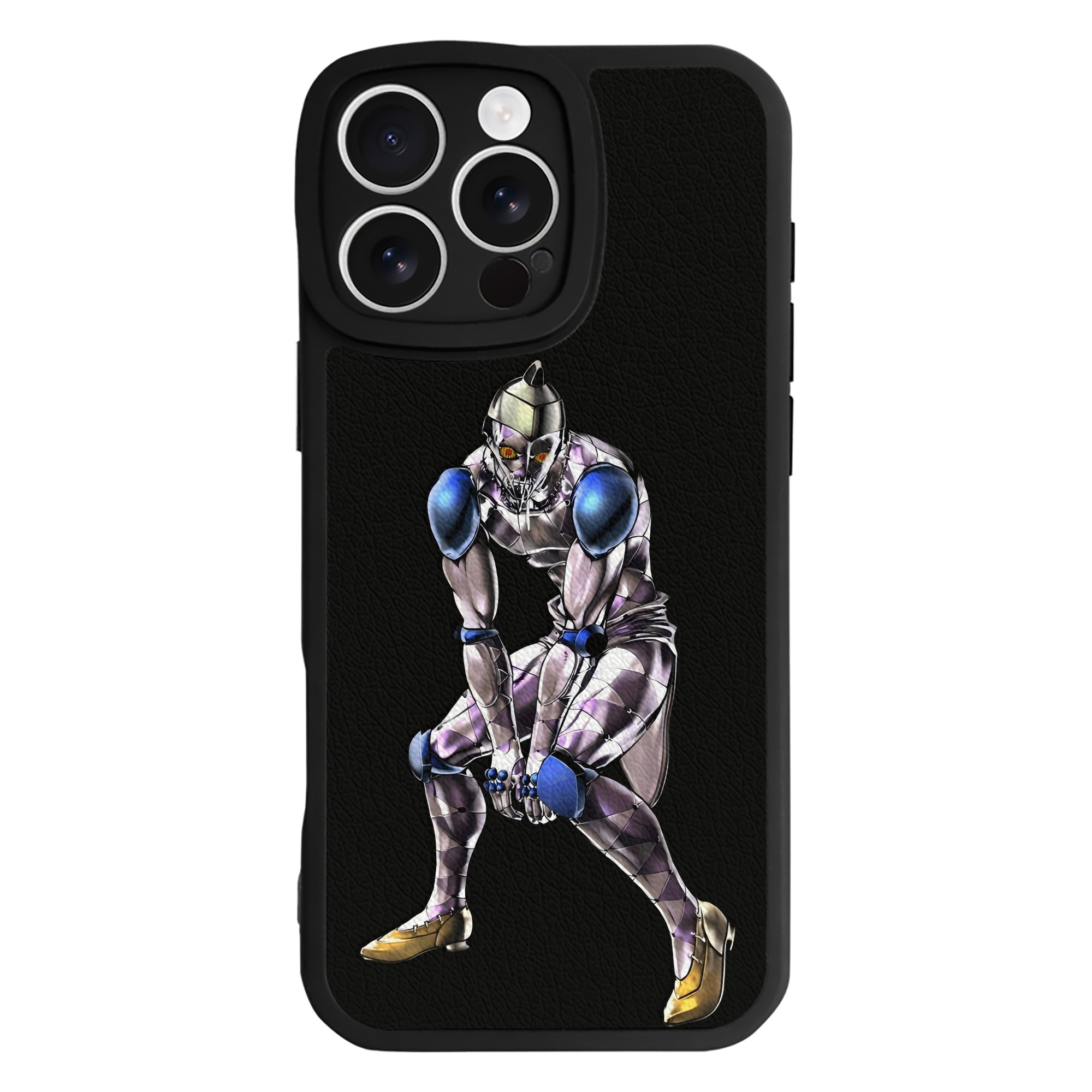 （画像用） ジョジョの奇妙な冒険 JoJo's Bizarre Adventure 【iPhone 16シリーズ対応】シリコンスマホケース（レザー調） 材質：シリコン